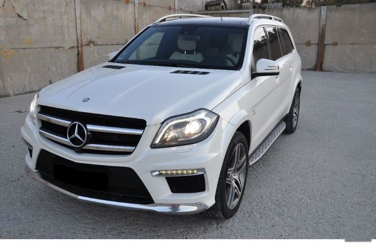 Мерседес gl 63 AMG белый