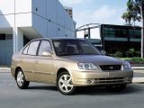 Hyundai Accent II рестайлинг , седан (2003 - 2005)
